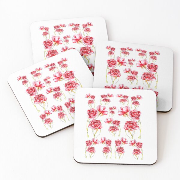 Item preview, BEVY of AMERICAN BEAUTY ROSES Print designed and sold by posterbobs.