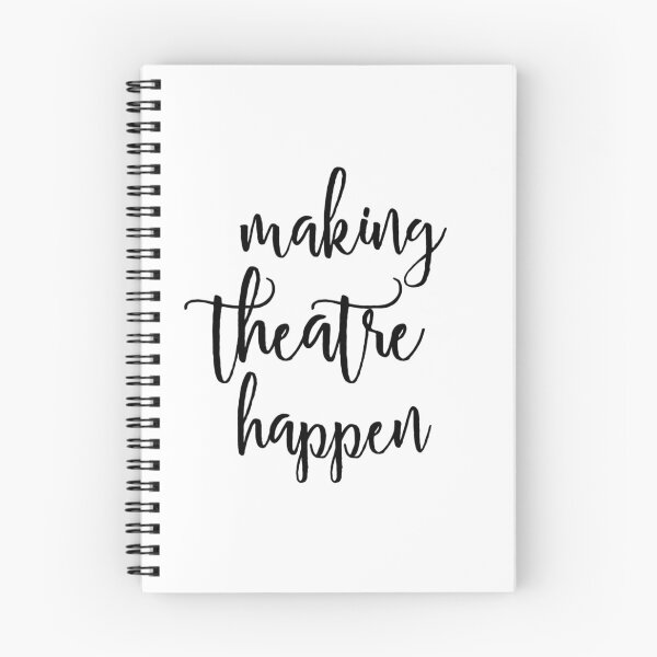 Item preview, making theater happen designed and sold by Backstage by Leyzel.
