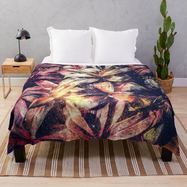 Item preview, Multicolored Glittering Leaves Nature Pattern designed and sold by Simi2020.
