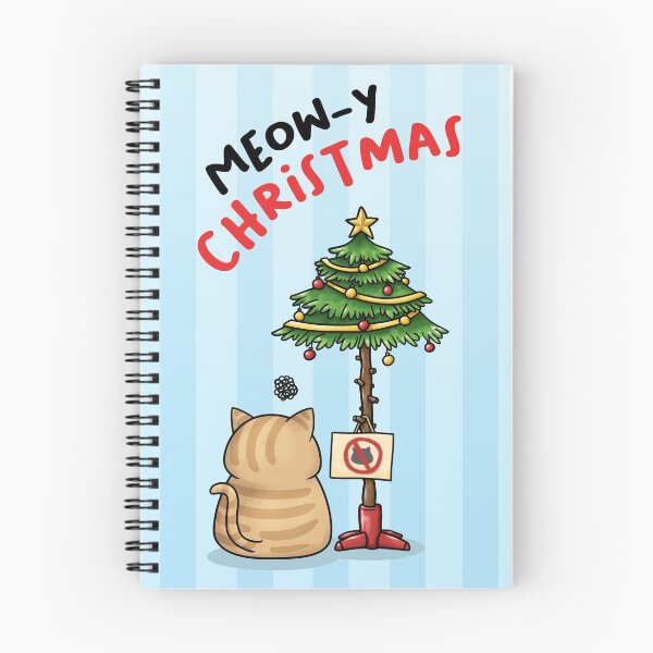 Item preview, Meowy Christmas Funny Cat Christmas Tree designed and sold by Takeda-art.