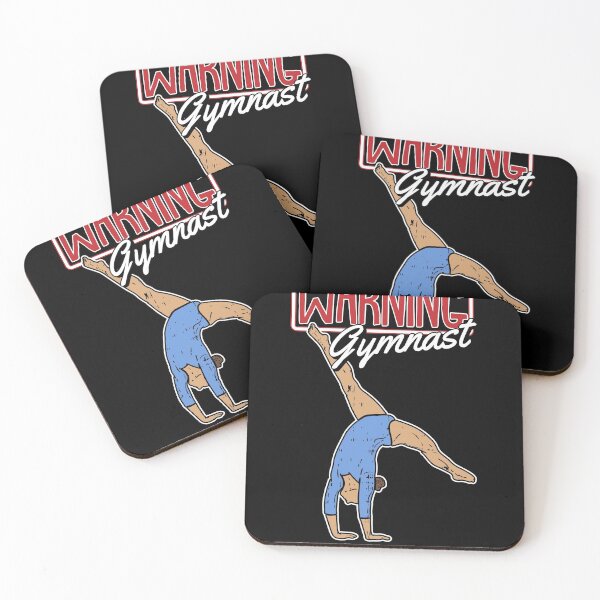 Item preview, Warning Gymnast Gymnastics and Sport Acrobatic Gymnast   designed and sold by Rzelemenz.