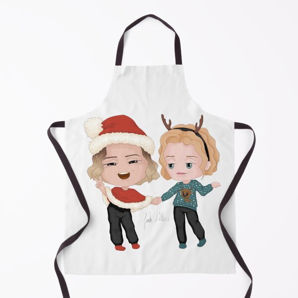 Item preview, Sarah and Holland Christmas Chibies designed and sold by Jade Willow.