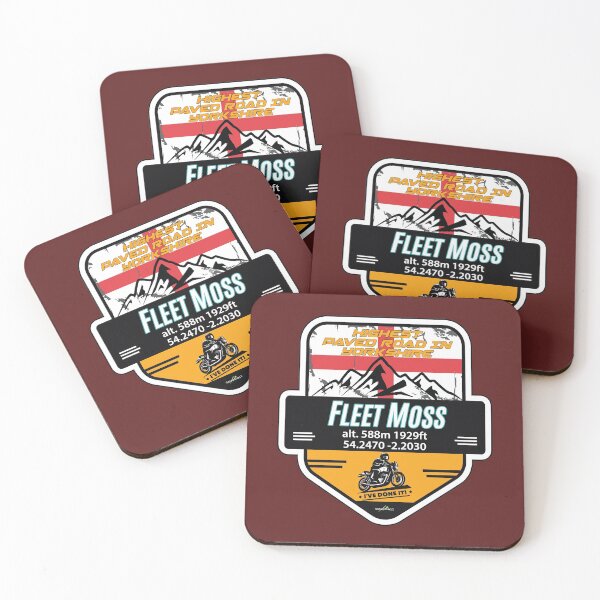 Item preview, Fleet Moss England Yorkshire Sticker T-Shirt Motorcycle I've Done It! designed and sold by OuterShellUK.