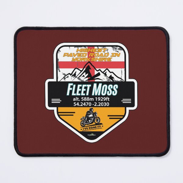 Item preview, Fleet Moss England Yorkshire Sticker T-Shirt Motorcycle I've Done It! designed and sold by OuterShellUK.
