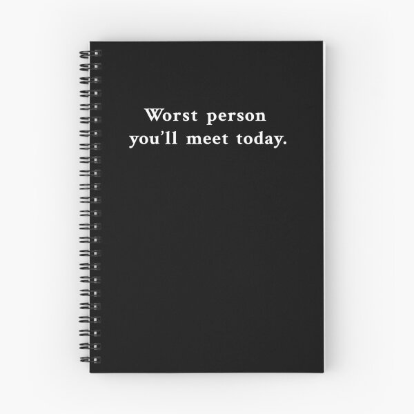 Item preview, Worst person you'll meet today designed and sold by OrenjiMan.