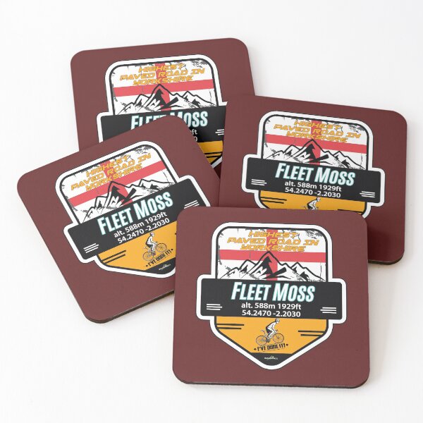 Item preview, Fleet Moss England Yorkshire Sticker T-Shirt cycle I've Done It! designed and sold by OuterShellUK.