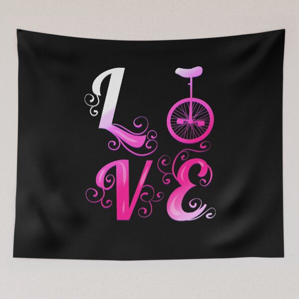 Item preview, Love Unicycle - Love Unicycling designed and sold by Pizzaboy777.