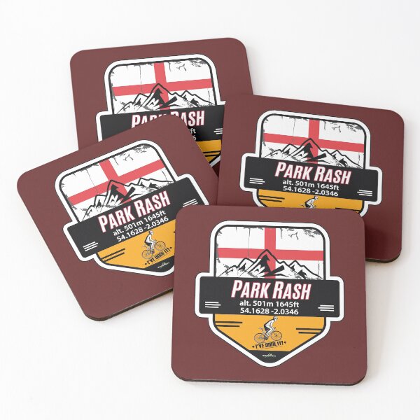 Item preview, Park Rash England Yorkshire Sticker T-Shirt cycle I've Done It! designed and sold by OuterShellUK.
