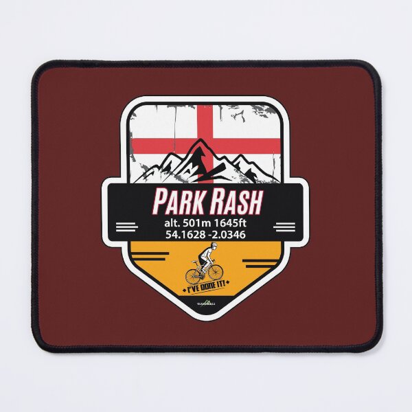 Item preview, Park Rash England Yorkshire Sticker T-Shirt cycle I've Done It! designed and sold by OuterShellUK.