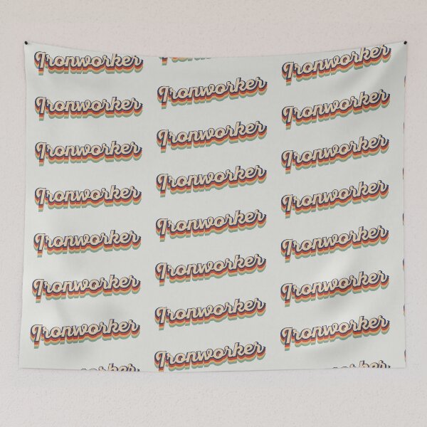 Item preview, Vintage Ironworker - Retro Design designed and sold by NeoDhl.