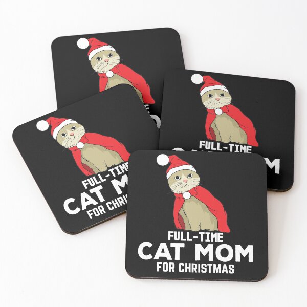 Item preview, FULL TIME CAT MOM FOR CHRISTMAS designed and sold by sriniboss758.