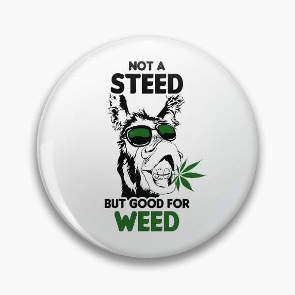 Item preview, Steed Weed Donkey Cannabis Mule Doobie Marijuana Ganja designed and sold by TheAplus.