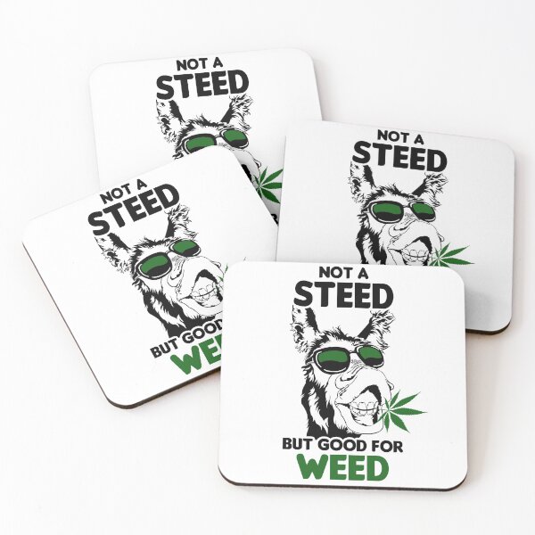 Item preview, Steed Weed Donkey Cannabis Mule Doobie Marijuana Ganja designed and sold by TheAplus.