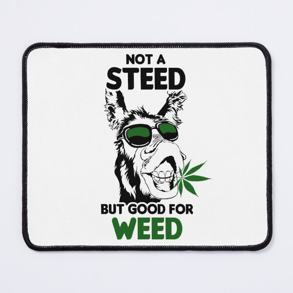 Item preview, Steed Weed Donkey Cannabis Mule Doobie Marijuana Ganja designed and sold by TheAplus.