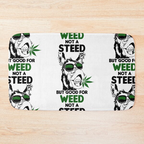 Item preview, Steed Weed Donkey Cannabis Mule Doobie Marijuana Ganja designed and sold by TheAplus.