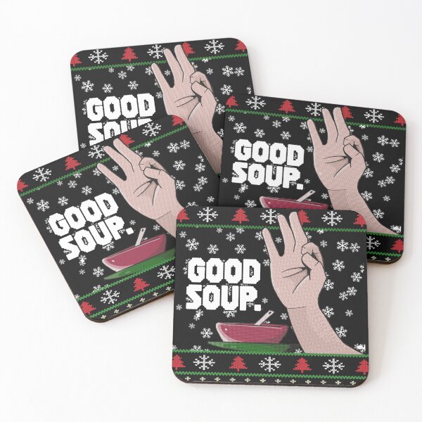 Item preview, GOOD SOUP. Viral Tik Tok Meme Ugly Christmas Sweater Funny Trend Xmas Sweatshirt designed and sold by Frontoni.