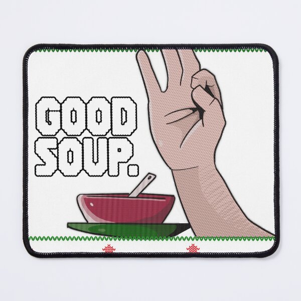 Item preview, GOOD SOUP. Viral Tik Tok Meme Ugly Christmas Sweater Funny Trend Xmas Sweatshirt designed and sold by Frontoni.