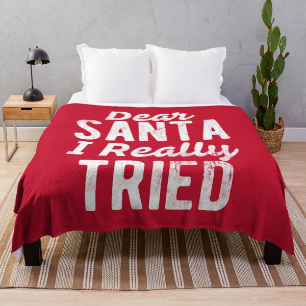 Item preview, Dear Santa I Really Tried, Santa, Funny Christmas, Festive Af, Ugly Christmas #3 designed and sold by SalahBlt.
