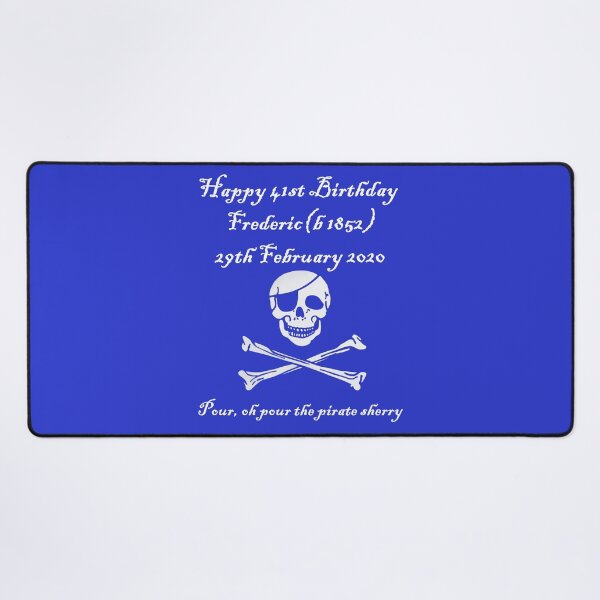 Artikelvorschau, Frederics 41.! 29. Februar 2020 - Pirates of Penzance - leichter Text entworfen und verkauft von lyricalshirts.