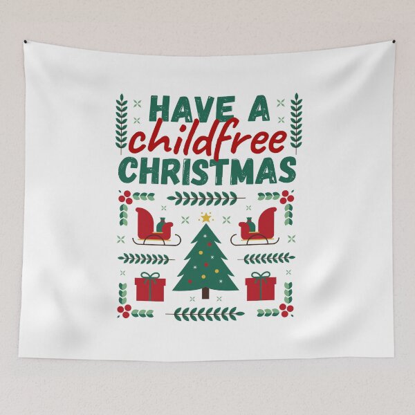 Item preview, Childfree Christmas - christmas gift for childfree friend designed and sold by RebeccaART5.