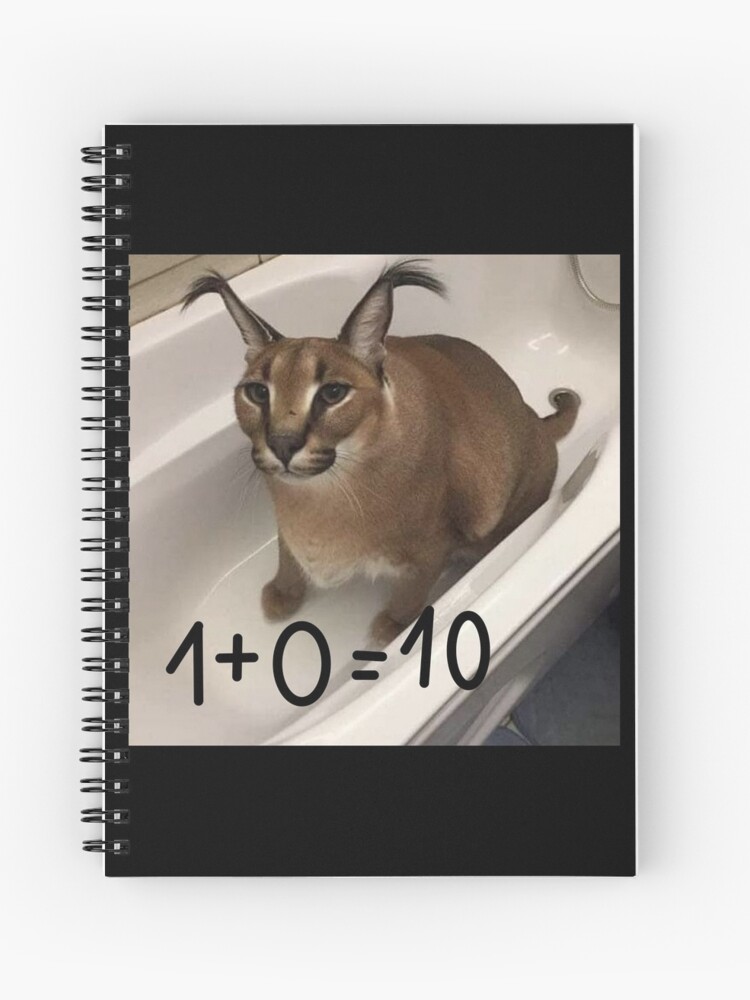 FLOPPA CAT \ CARACALS / GOOD AT MATH | Greeting Card