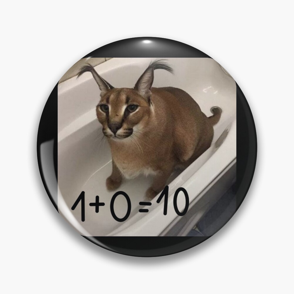 FLOPPA CAT \ CARACALS / GOOD AT MATH | Greeting Card