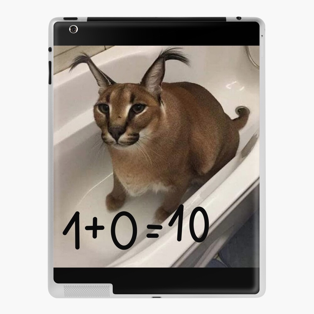 FLOPPA CAT \ CARACALS / GOOD AT MATH | Greeting Card