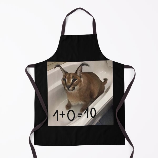 Item preview, FLOPPA CAT \ CARACALS / GOOD AT MATH designed and sold by Mad-Boy.