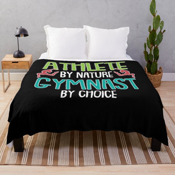 Item preview, Athlete by Nature Gymnasts by Choice Gymnastics Acrobatic   designed and sold by Rzelemenz.