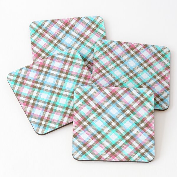 Item preview, Plaid, pink brown blue designed and sold by Nostrathomas66.