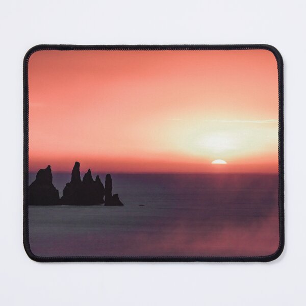 Item preview, sunrise at Dyrholaey in Iceland designed and sold by BerryvineImage.