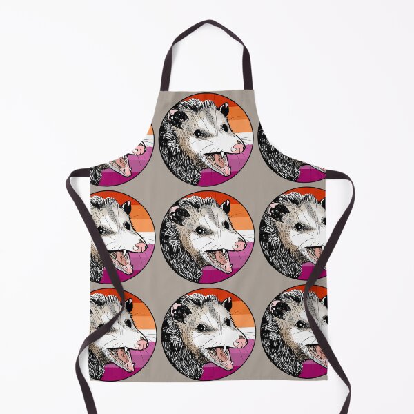 Item preview, Pride Possum - Lesbian Flag designed and sold by spitscribble.