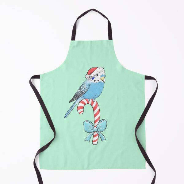 Item preview, Candy Cane Budgie designed and sold by sillybadger.