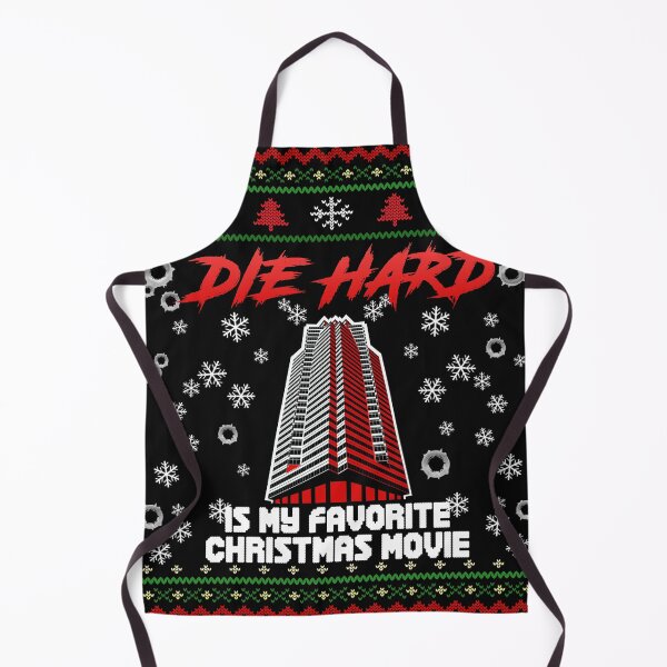 Item preview, DIE HARD - Ugly Christmas Sweater MP5 Bullet Action Gun Xmas Design - IS MY FAVORITE MOVIE! designed and sold by Frontoni.