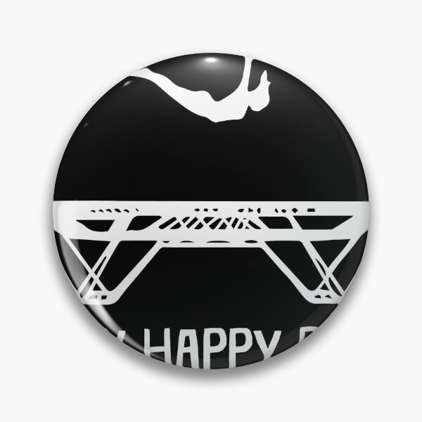 Item preview, Trampoline is my Happy Place Gymnastics Acrobatic Gymnasts   designed and sold by Rzelemenz.