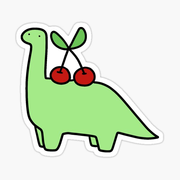 Item preview, Cherry Long Neck Dino designed and sold by SaradaBoru.