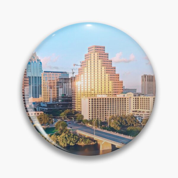 Item preview, Austin Skyline, Texas designed and sold by Sofia-Draws.