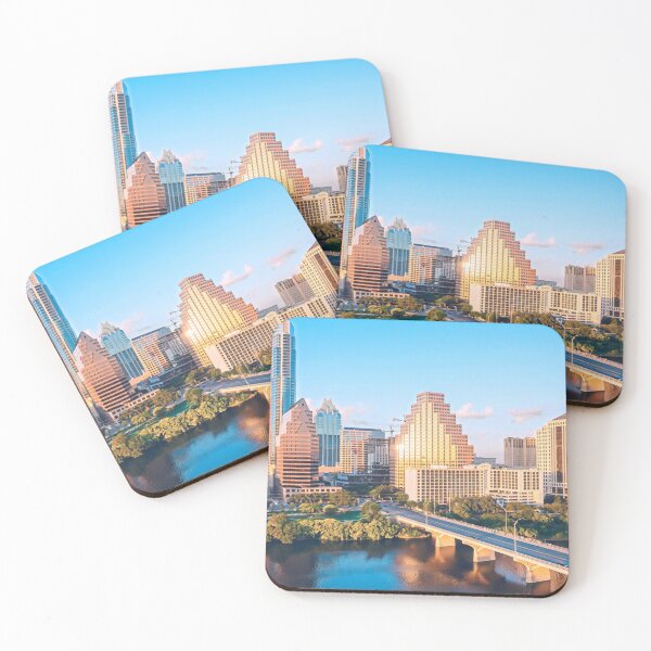 Item preview, Austin Skyline, Texas designed and sold by Sofia-Draws.
