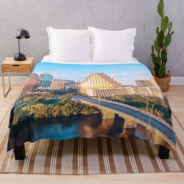 Item preview, Austin Skyline, Texas designed and sold by Sofia-Draws.