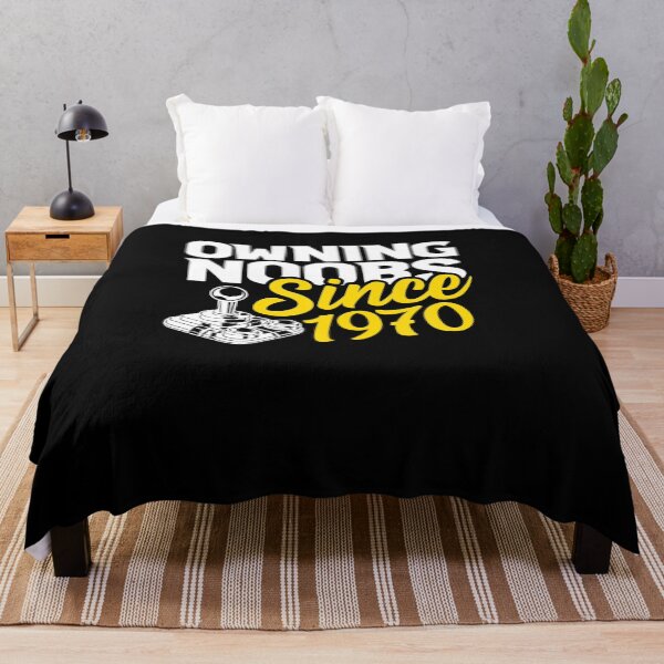 Item preview,  Funny I Owning Noobs Since 1970 I Gamer I 51st Birthday  designed and sold by AnnaCarter70.