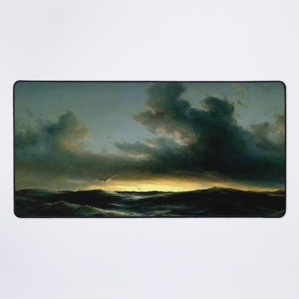 Artikelvorschau, Marine Solitude von Anton Melbye entworfen und verkauft von ReimagineStore.