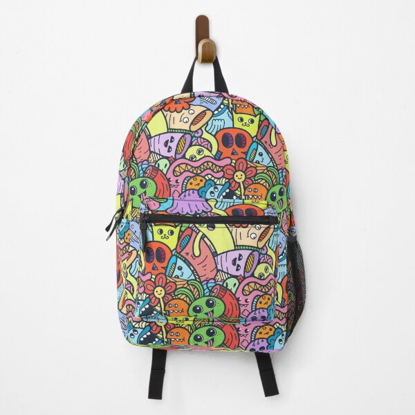 Item preview, Cute Kawaii Monster Doodle Pattern designed and sold by ardasen.
