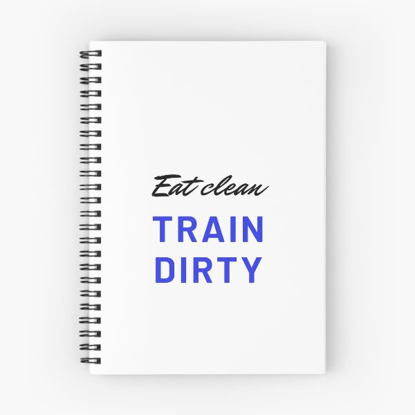 Item preview, Eat clean, train dirty designed and sold by FitAl.