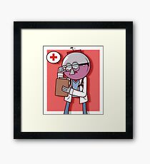 Calling Dr. Benson Framed Print