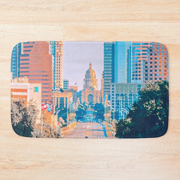 Item preview, Austin Streets, Texas designed and sold by Sofia-Draws.