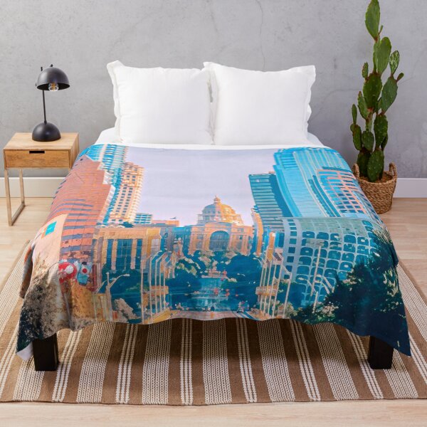 Item preview, Austin Streets, Texas designed and sold by Sofia-Draws.