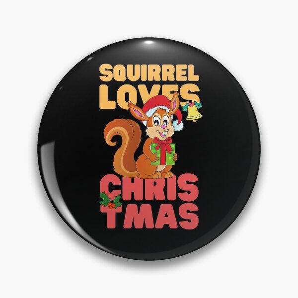Item preview, Squirrel Loves CHRISTMAS designed and sold by Keep Smiling.