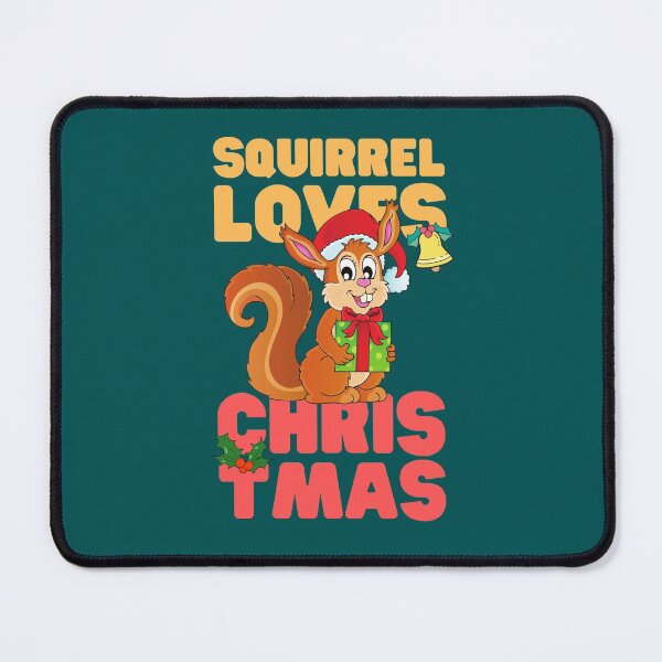 Item preview, Squirrel Loves CHRISTMAS designed and sold by Keep Smiling.