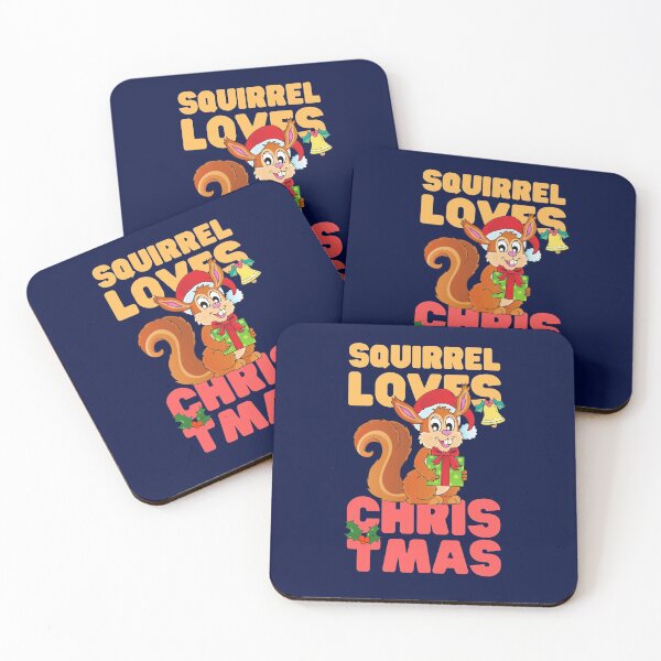 Item preview, Squirrel Loves CHRISTMAS designed and sold by Keep Smiling.