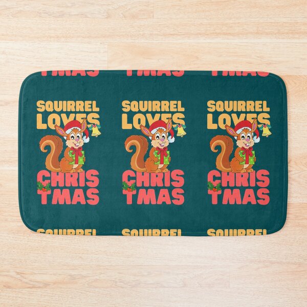 Item preview, Squirrel Loves CHRISTMAS designed and sold by Keep Smiling.